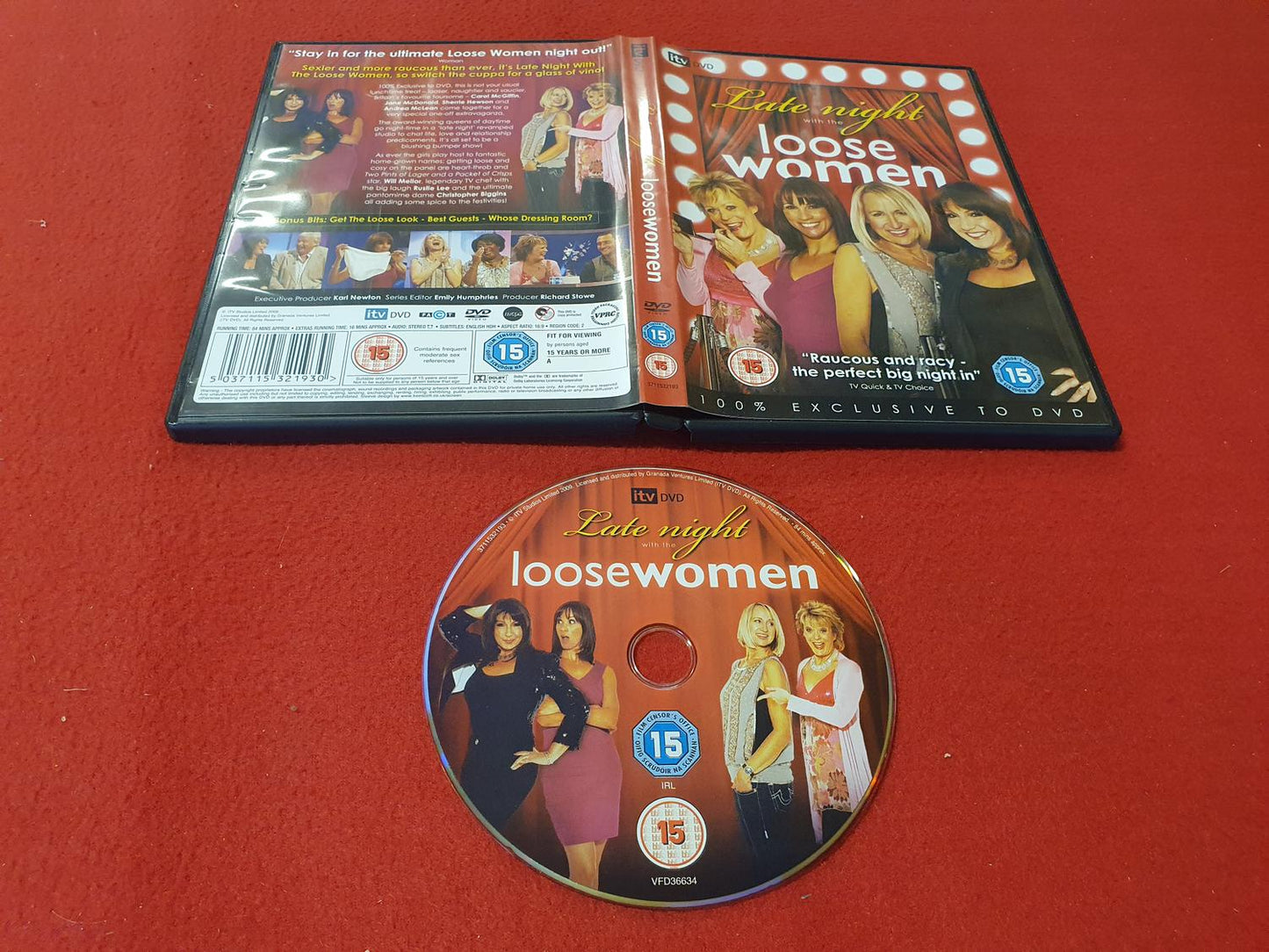 LATE NIGHT WITH THE LOOSE WOMEN till DVD