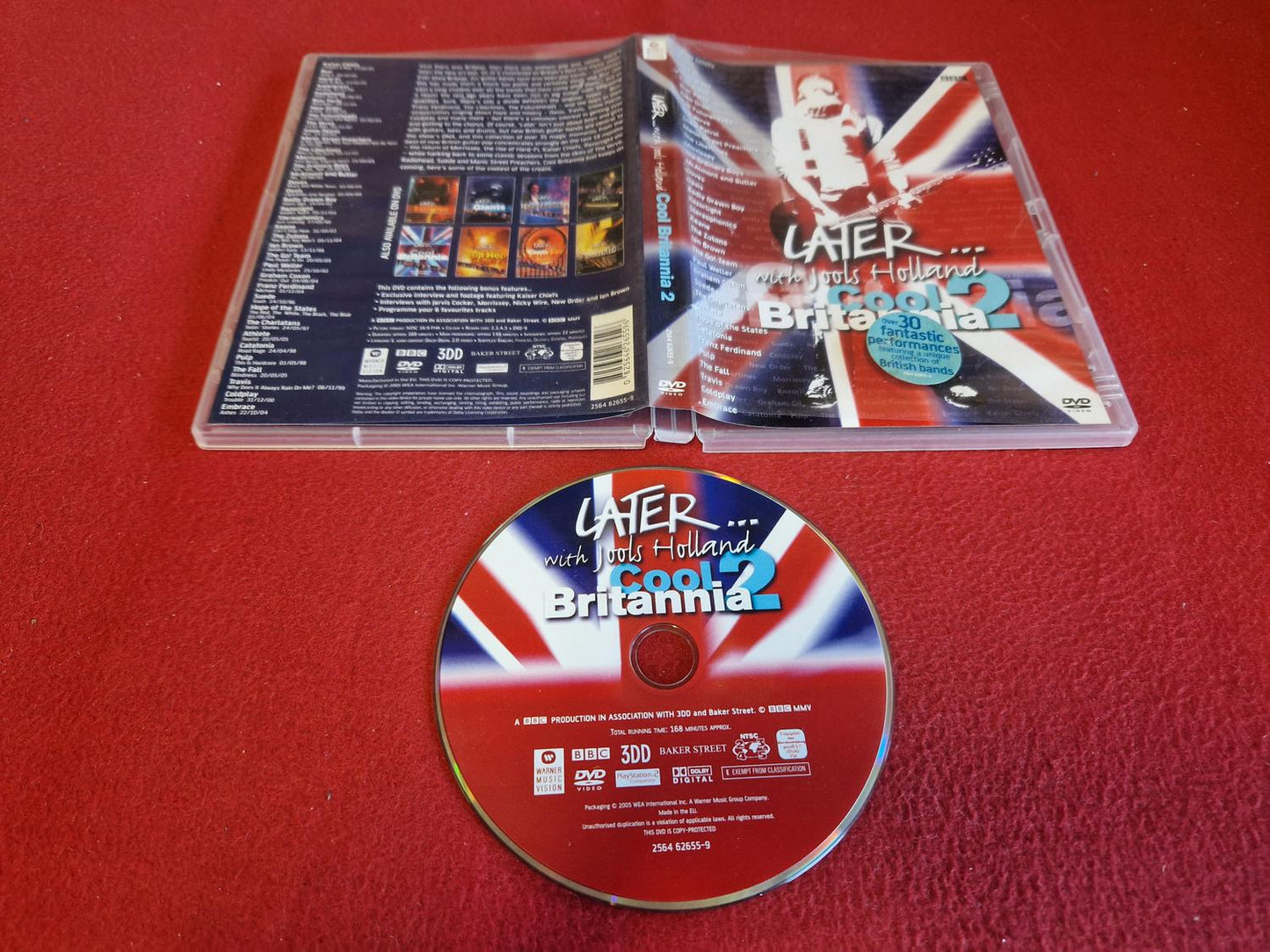 LATER WITH JOOLS HOLLAND COOL BRITANNIA 2 till DVD