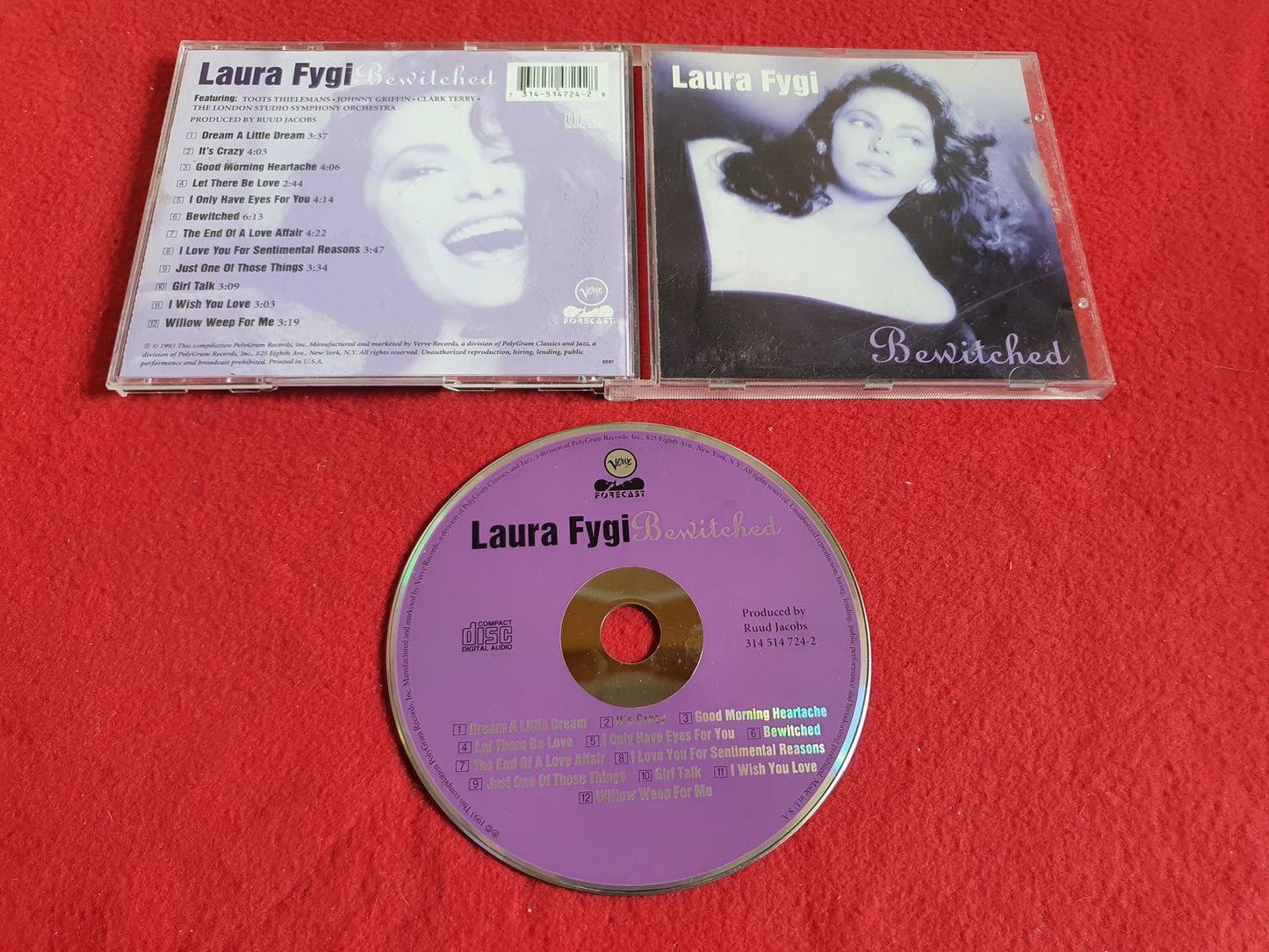 LAURA FYGI BEWITCHED till CD