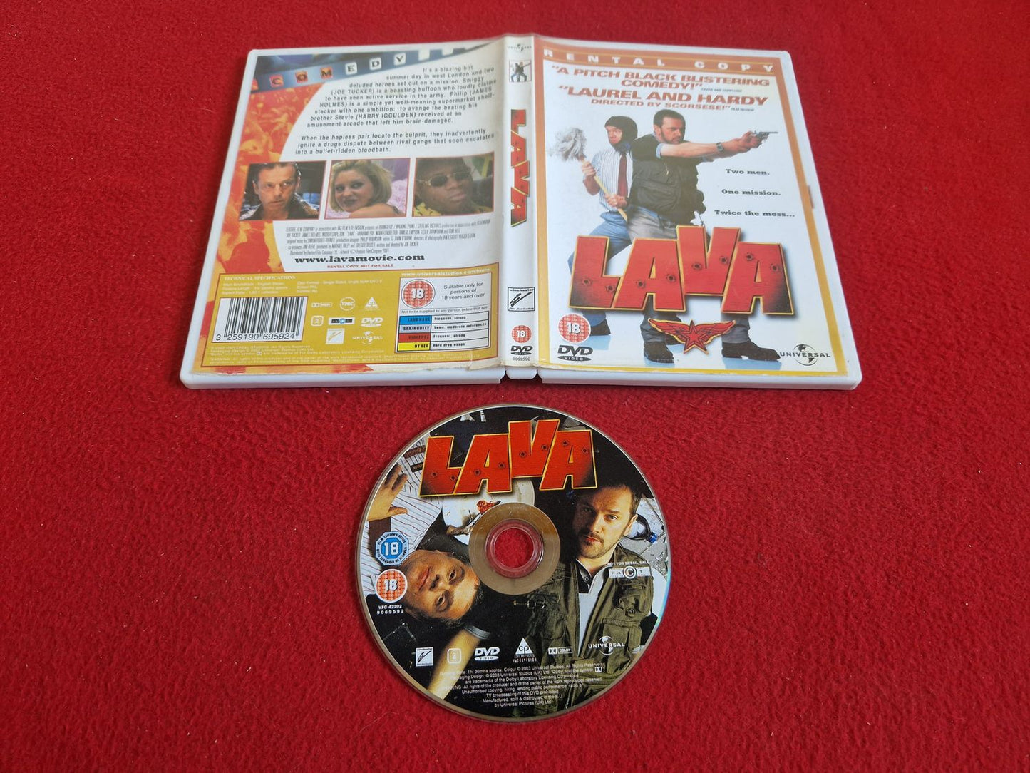 LAVA till DVD