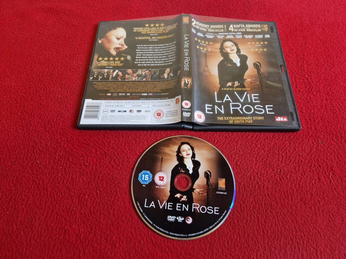 LA VIE EN ROSE DVD