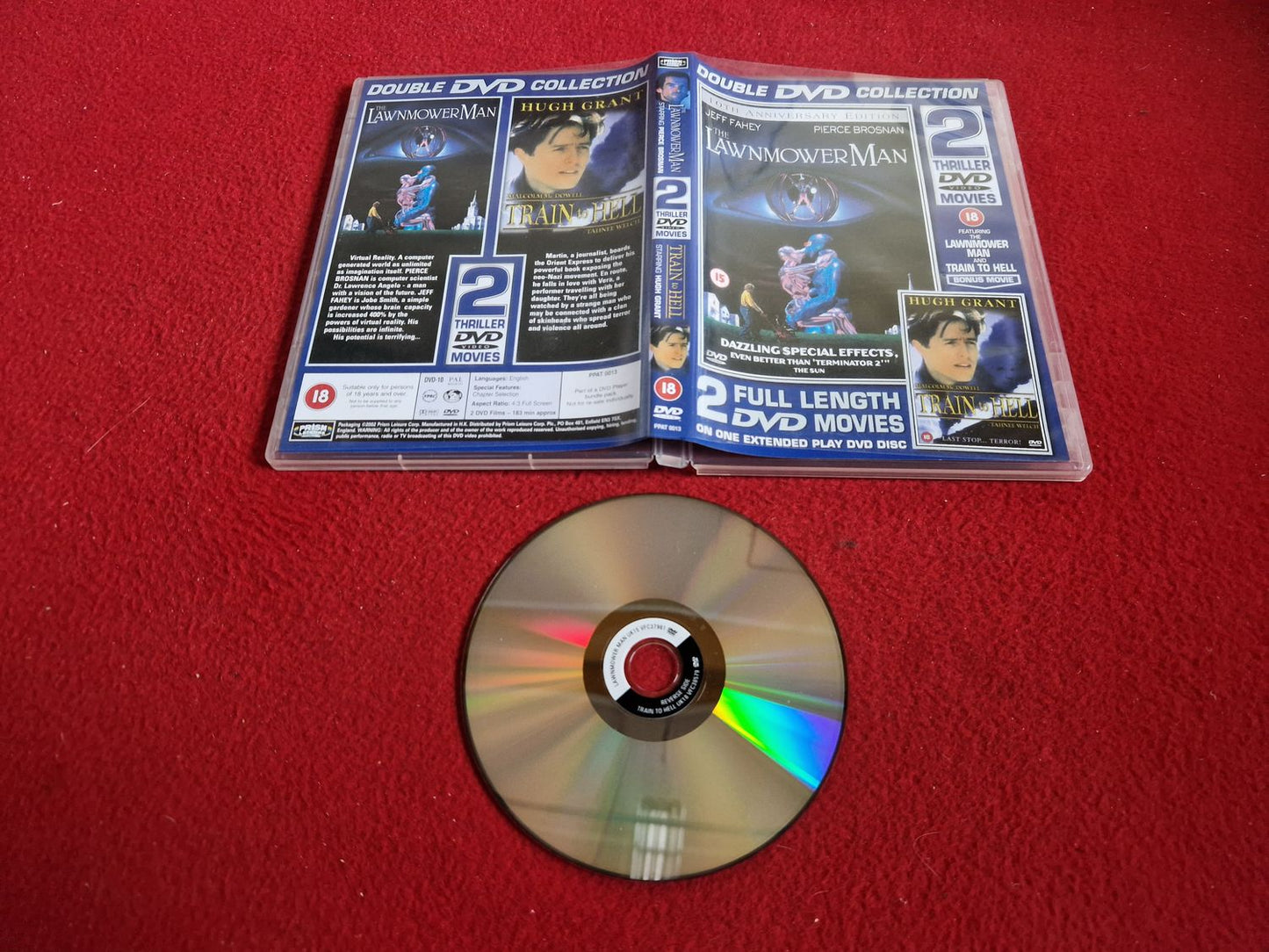 LAWNMOWER MAN / TRAIN TO HELL DVD