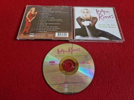LEANN RIMES SITTIN ON TOP OF THE WORLD CD