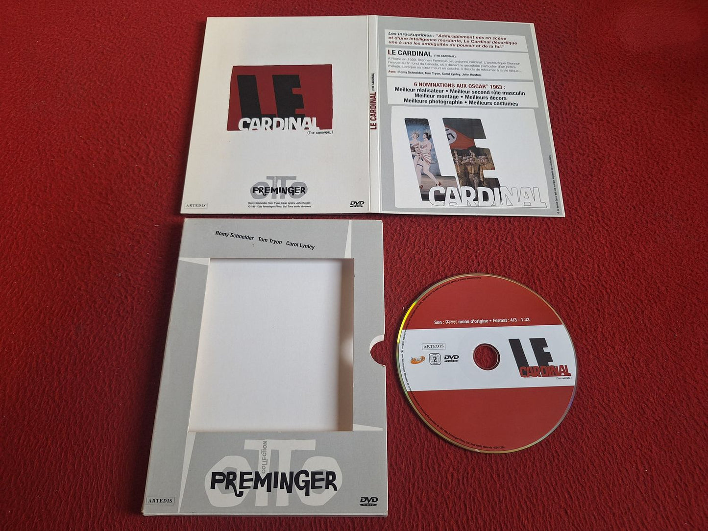 LE CARDINAL (THE CARDINAL - FRANSK UTGÅVA) DVD