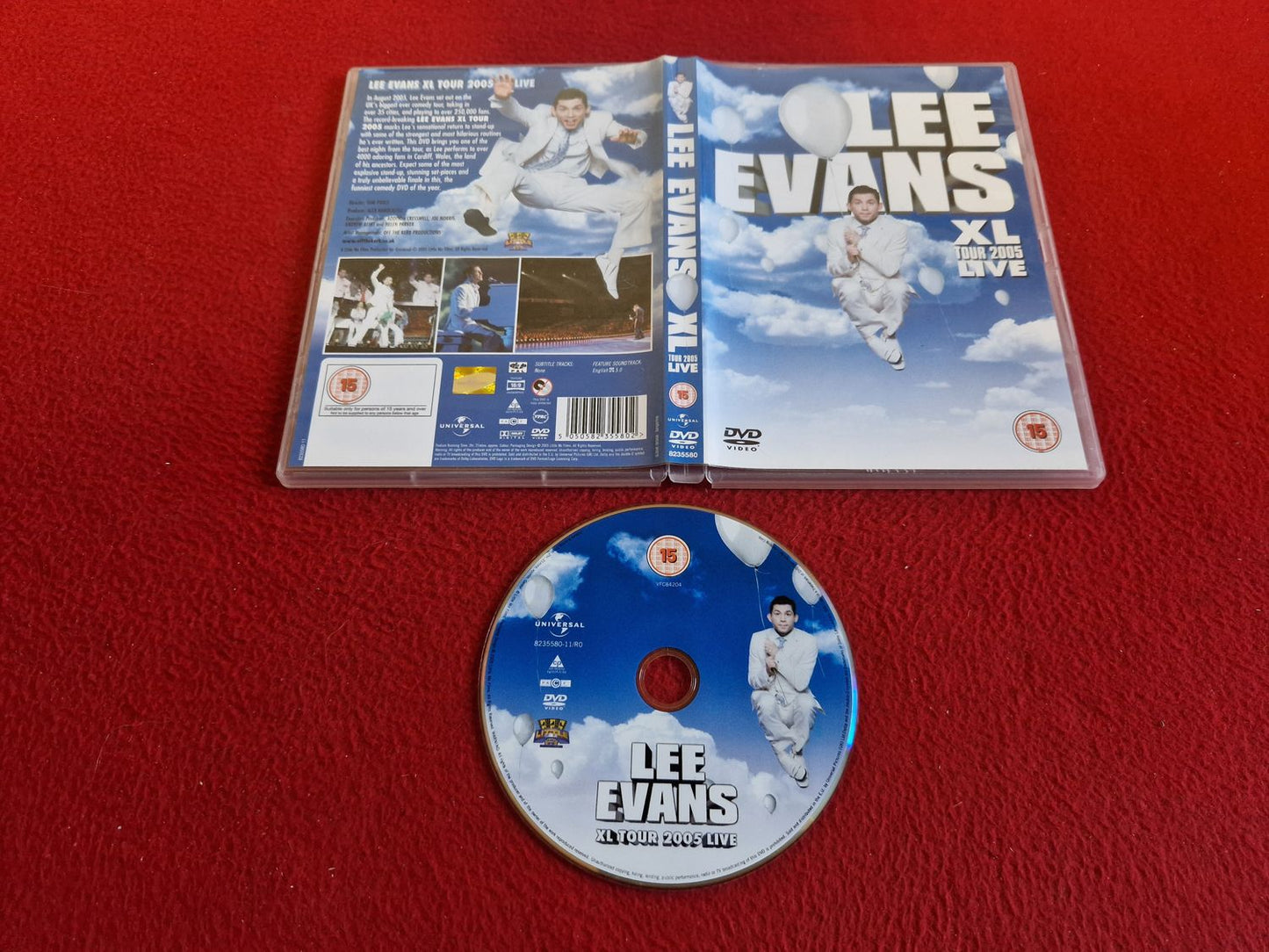LEE EVANS: XL TOUR 2005 LIVE DVD
