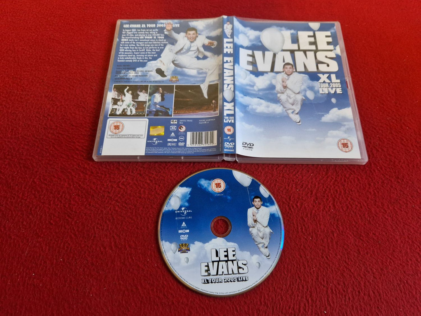 LEE EVANS: XL TOUR 2005 LIVE DVD