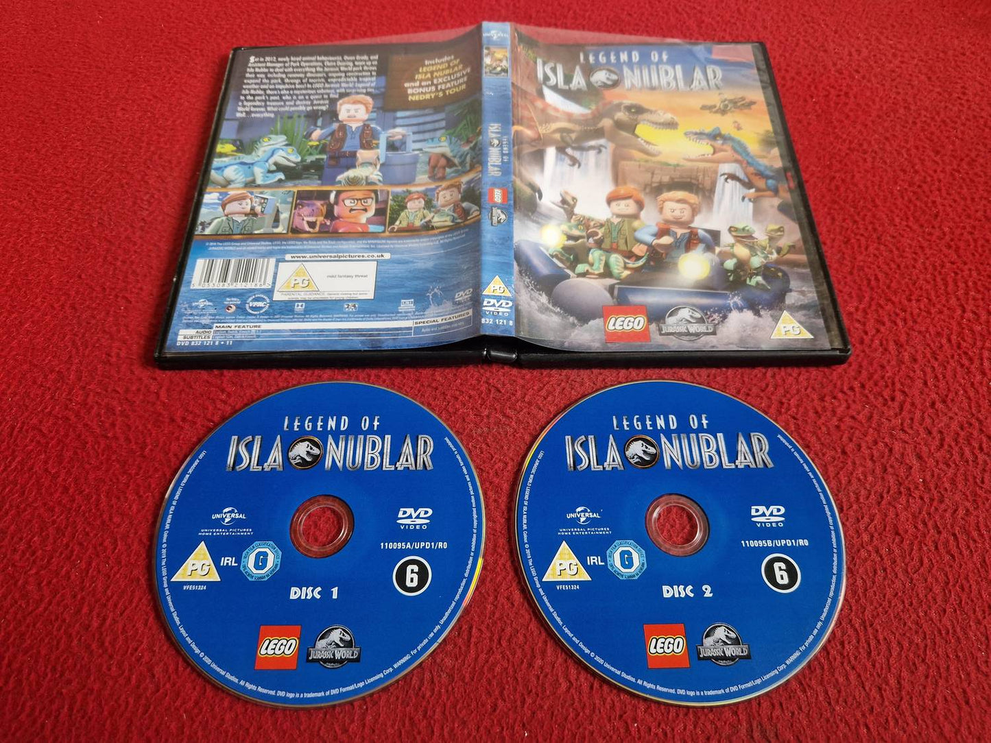 LEGEND OF ISLA NUBLAR DVD