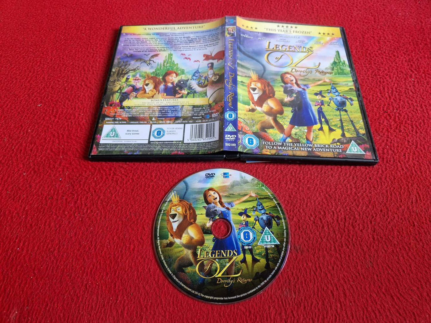 LEGENDS OF OZ DOROTHY'S RETURN DVD
