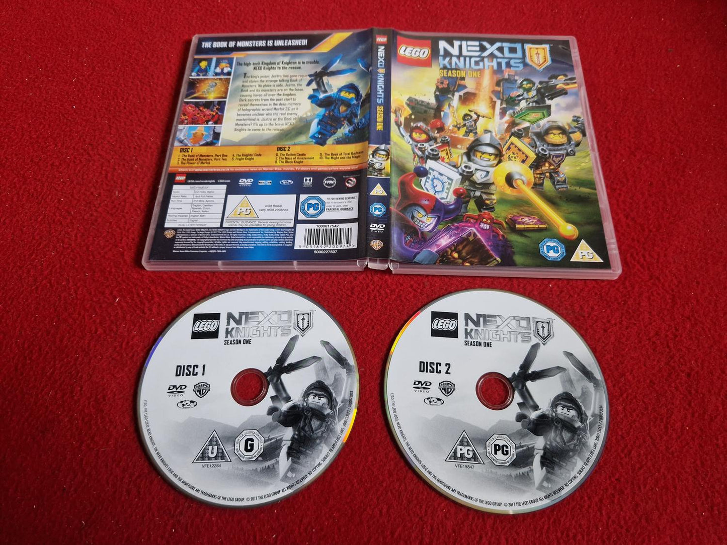 LEGO NEXO KNIGHTS SEASON 1 DVD