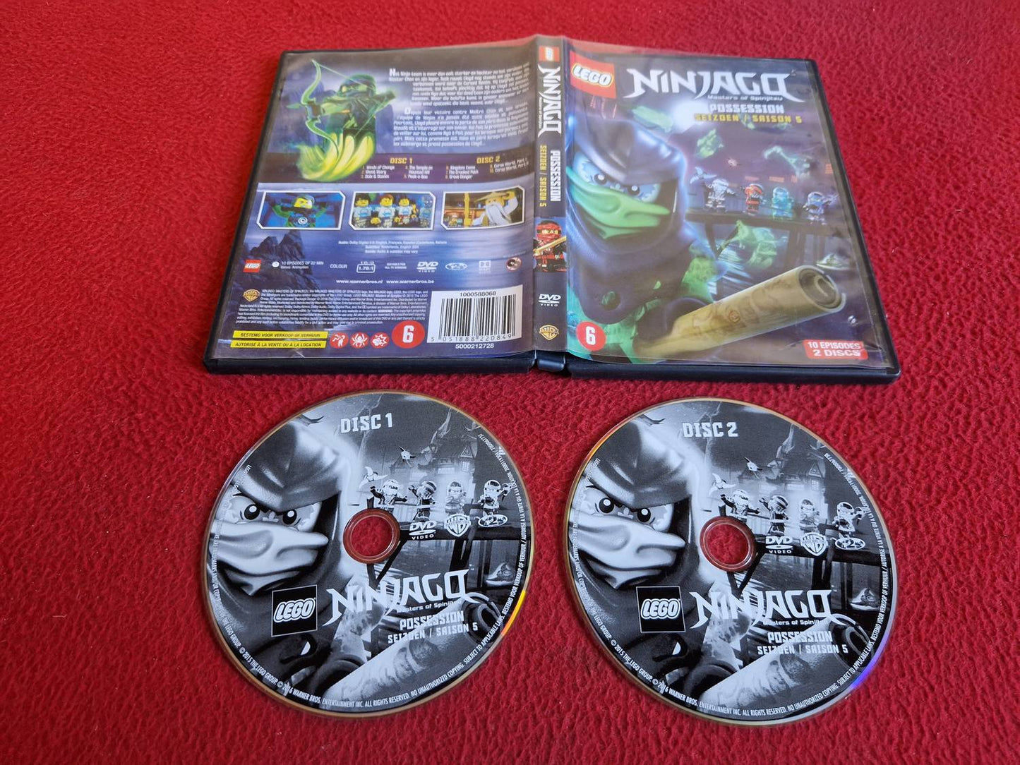 LEGO NINJAGO POSSESSION SEASON 5 DVD