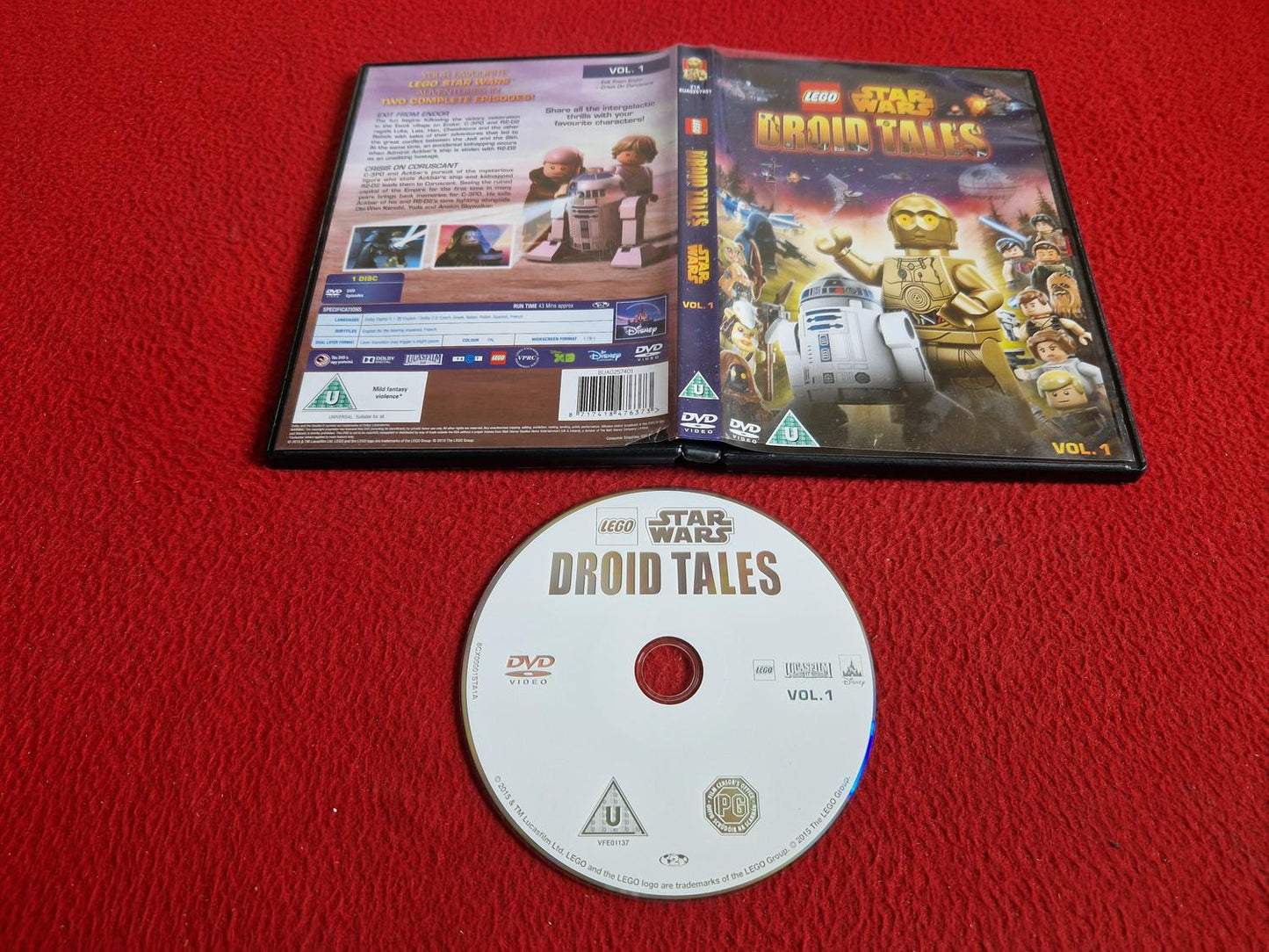 LEGO STAR WARS DROID TALES DVD