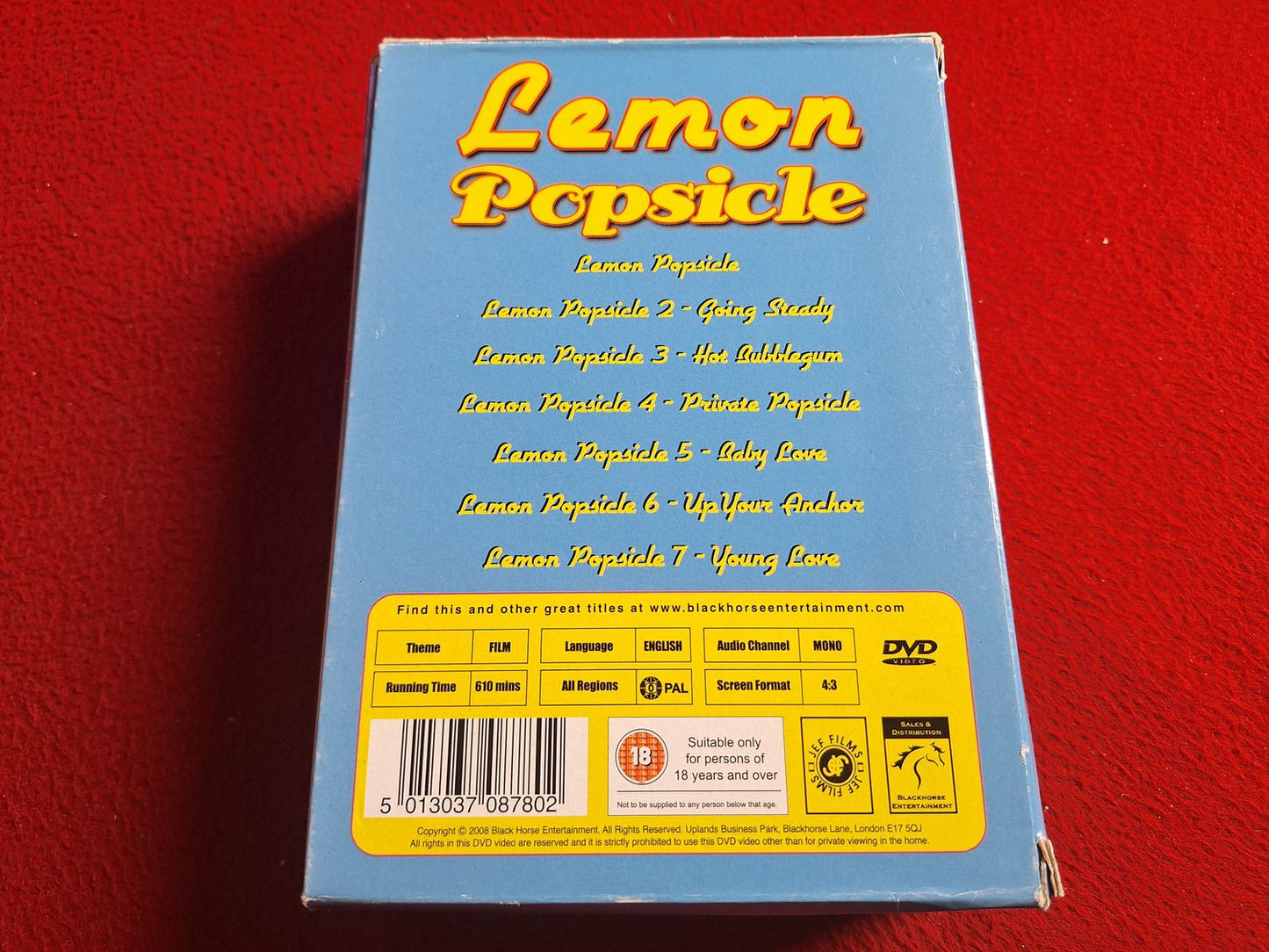 LEMON POPSICLE MOVIES 1 - 7 BOX DVD