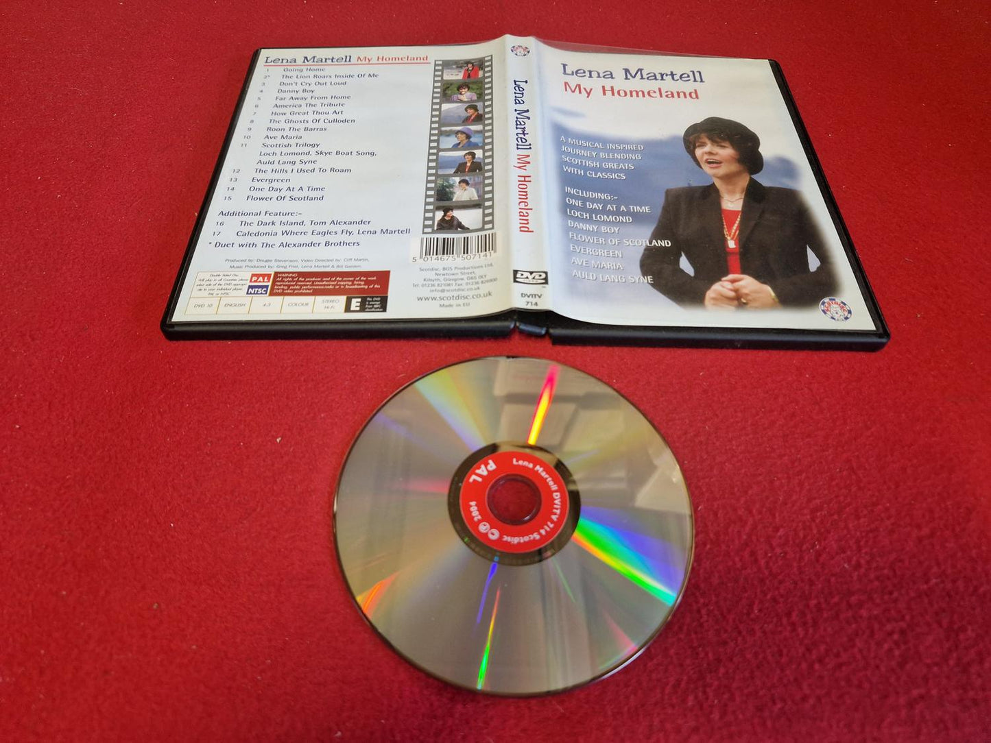 LENA MARTELL MY HOMELAND till DVD