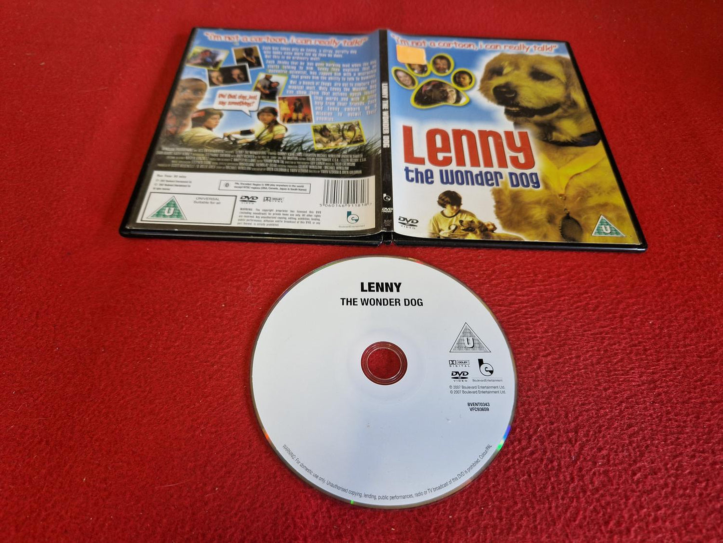 LENNY THE WONDER DOG till DVD