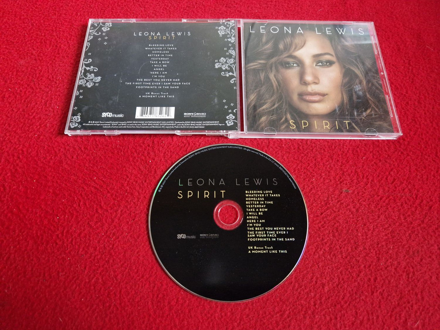 LEONA LEWIS SPIRIT CD