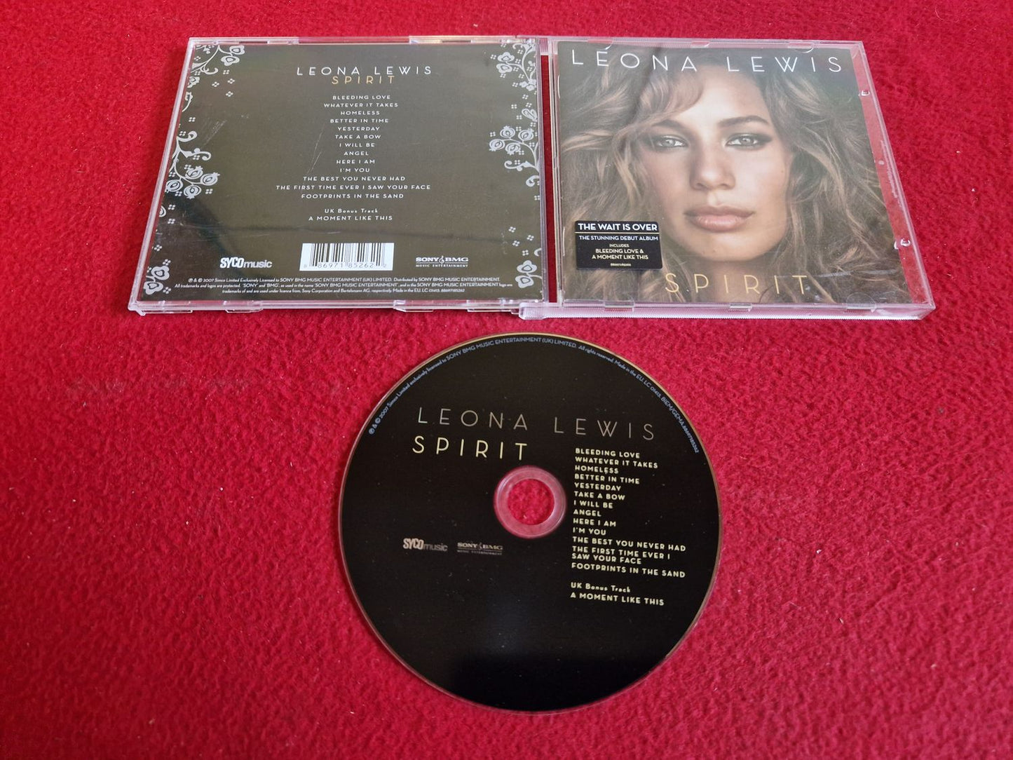 LEONA LEWIS SPIRIT CD