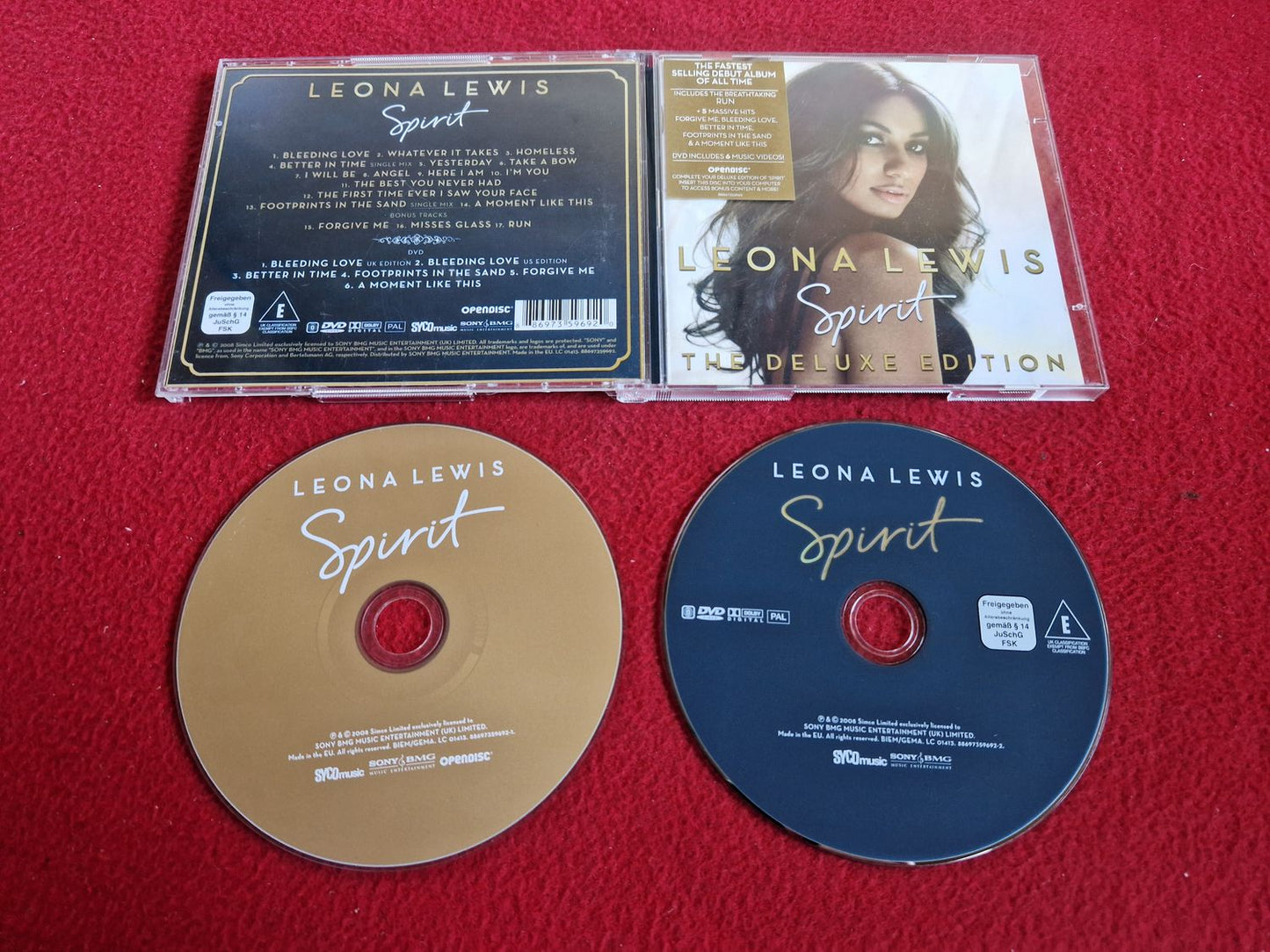 LEONA LEWIS SPIRIT THE DELUXE EDITION CD