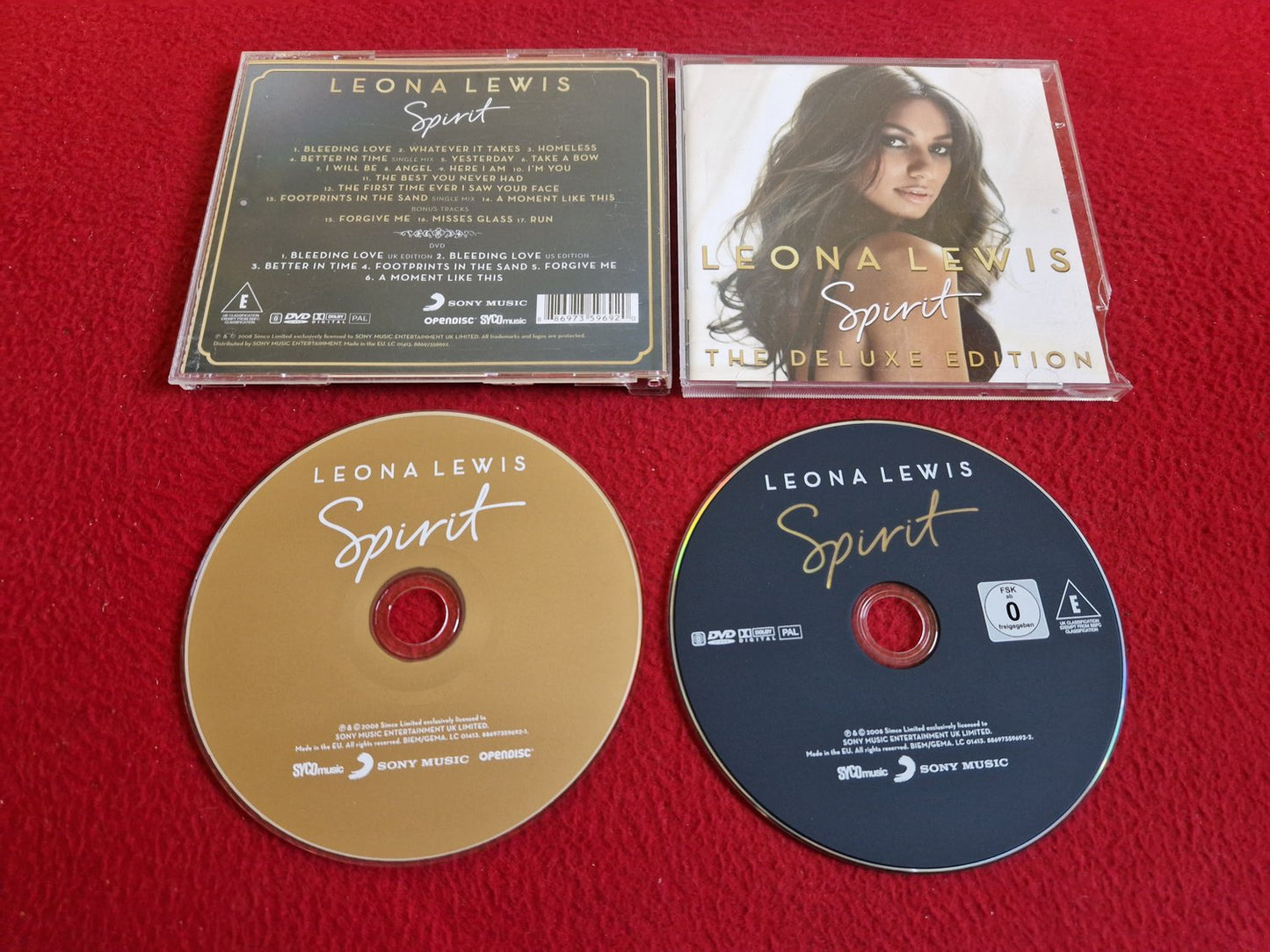 LEONA LEWIS SPIRIT THE DELUXE EDITION CD