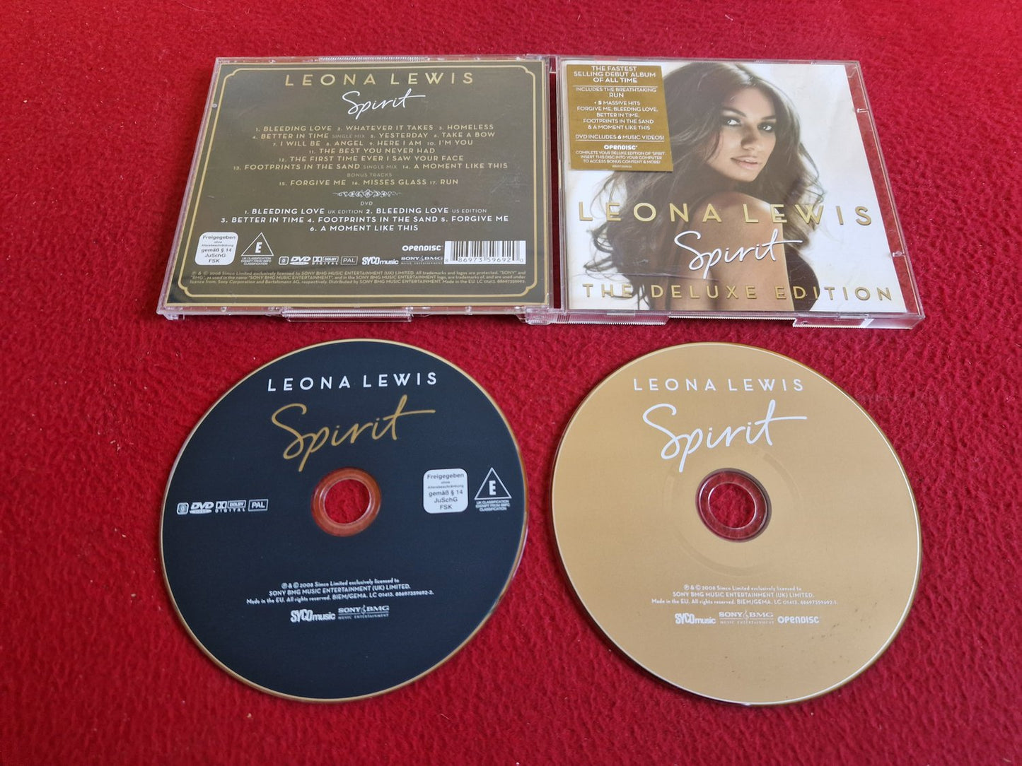 LEONA LEWIS SPIRIT THE DELUXE EDITION CD