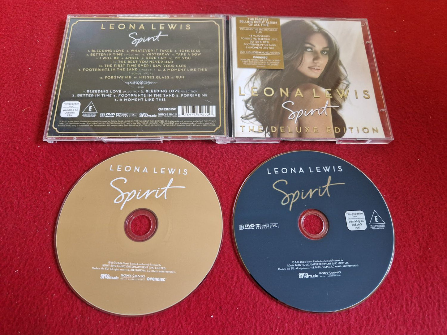 LEONA LEWIS SPIRIT THE DELUXE EDITION till CD