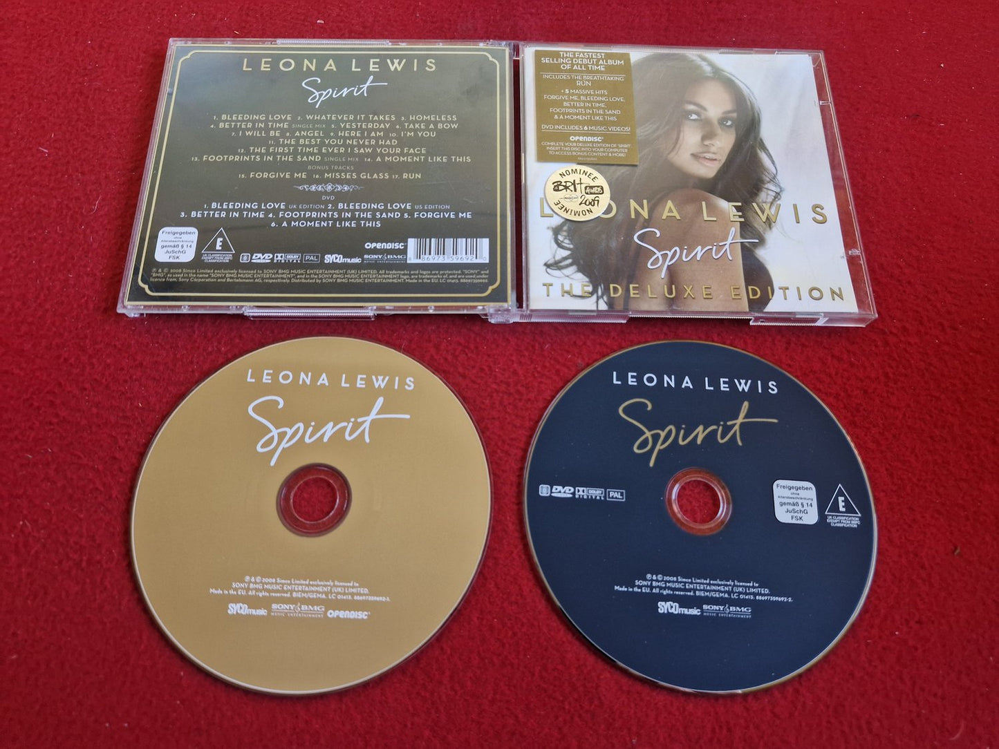 LEONA LEWIS SPIRIT THE DELUXE EDITION till CD