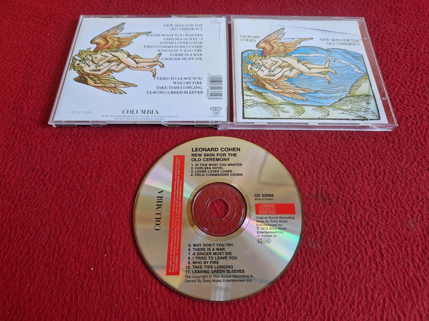 LEONARD COHEN NEW SKIN FOR THE OLD CEREMONY CD