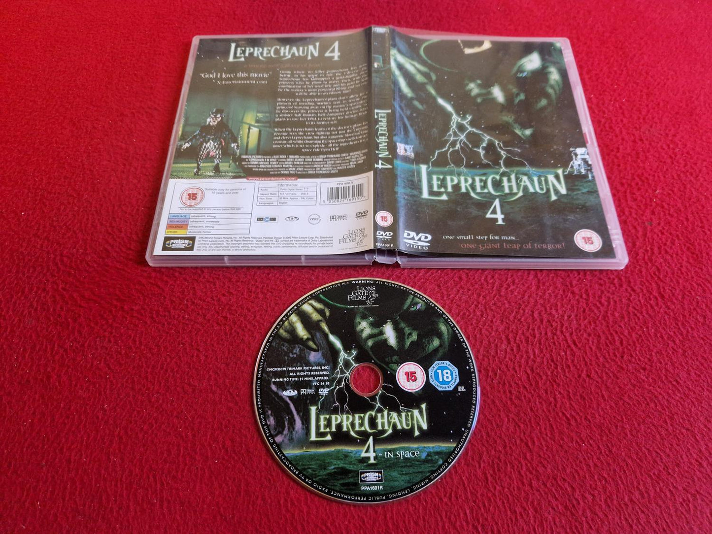 LEPRECHAUN 4 DVD