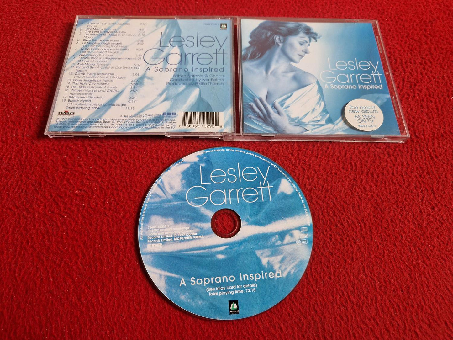 LESLEY GARRETT A SOPRANO INSPIRED CD