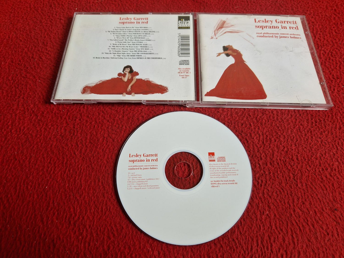 LESLEY GARRETT SOPRANO IN RED CD