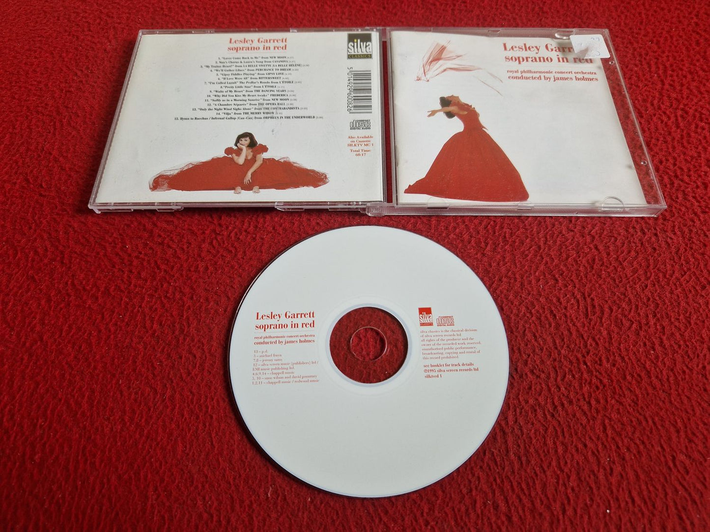 LESLEY GARRETT SOPRANO IN RED CD