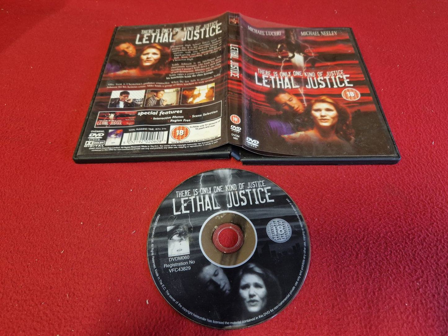 LETHAL JUSTICE till DVD