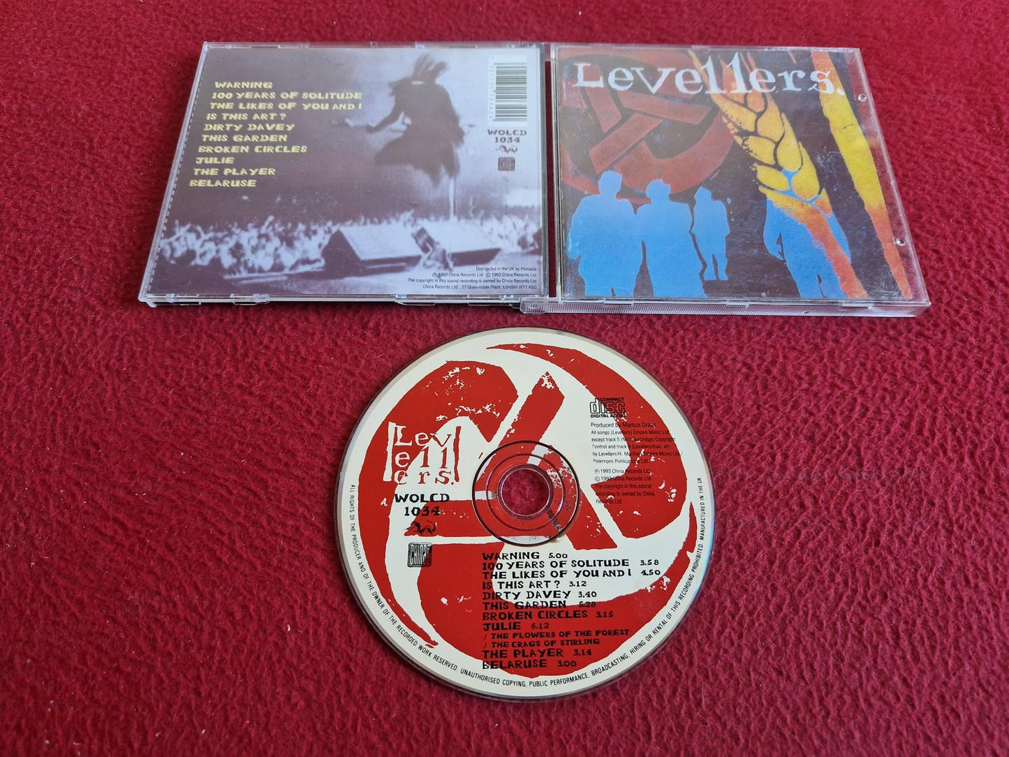 LEVELLERS - LEVELLERS CD