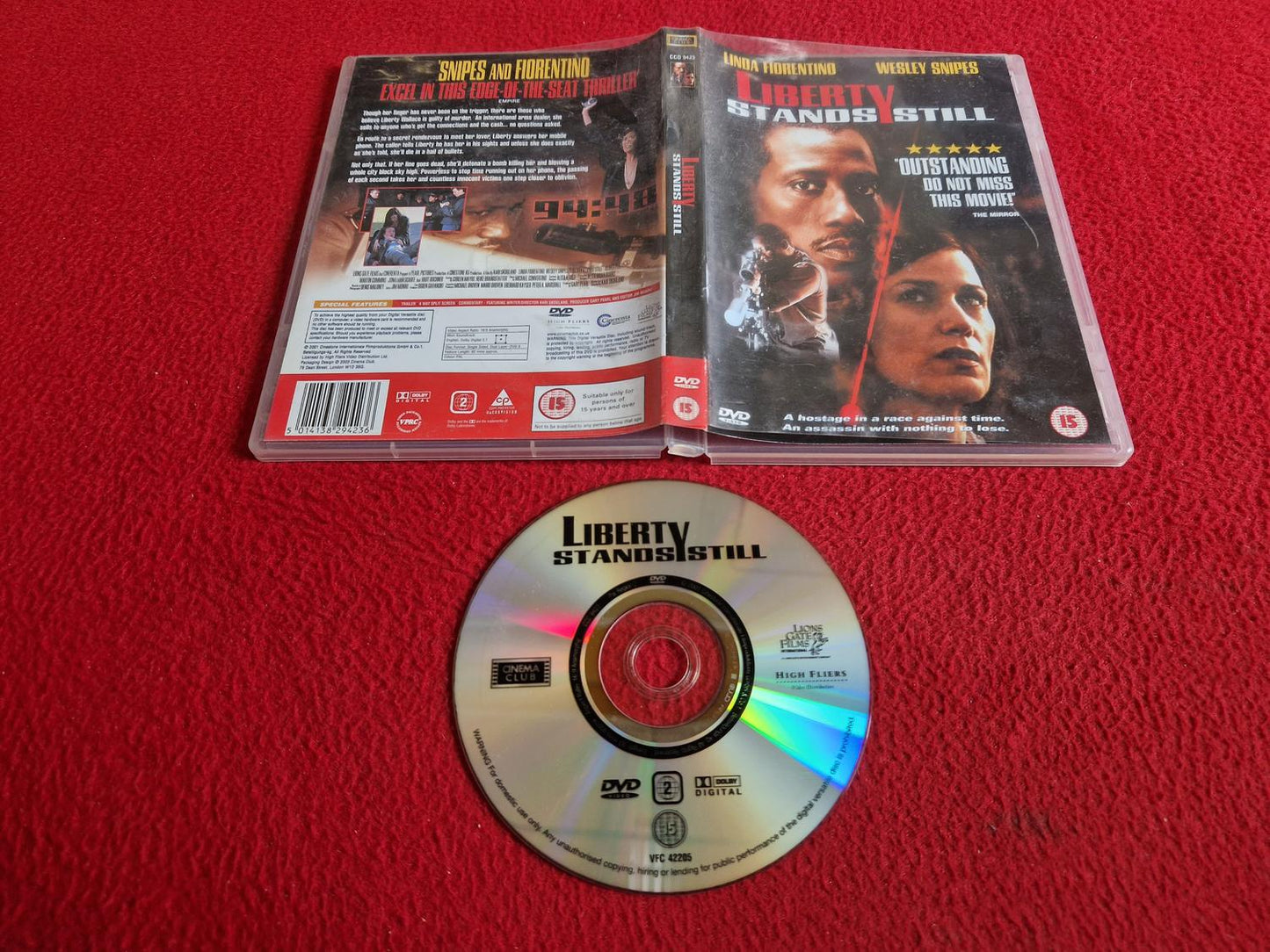 LIBERTY STANDS STILL DVD