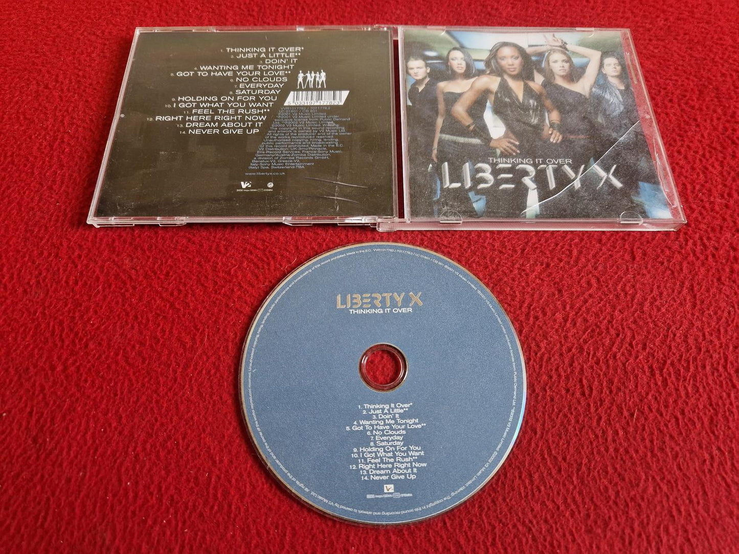 LIBERTY X THINKING IT OVER CD