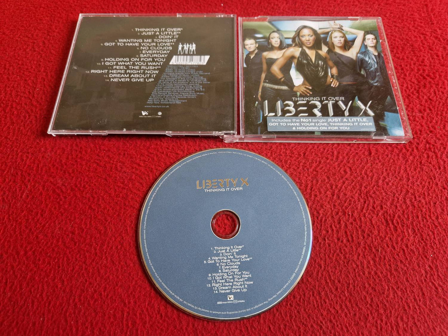 LIBERTY X THINKING IT OVER CD
