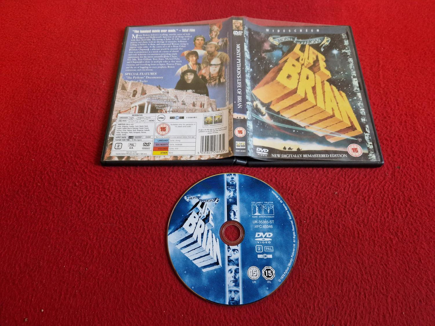 LIFE OF BRIAN DVD