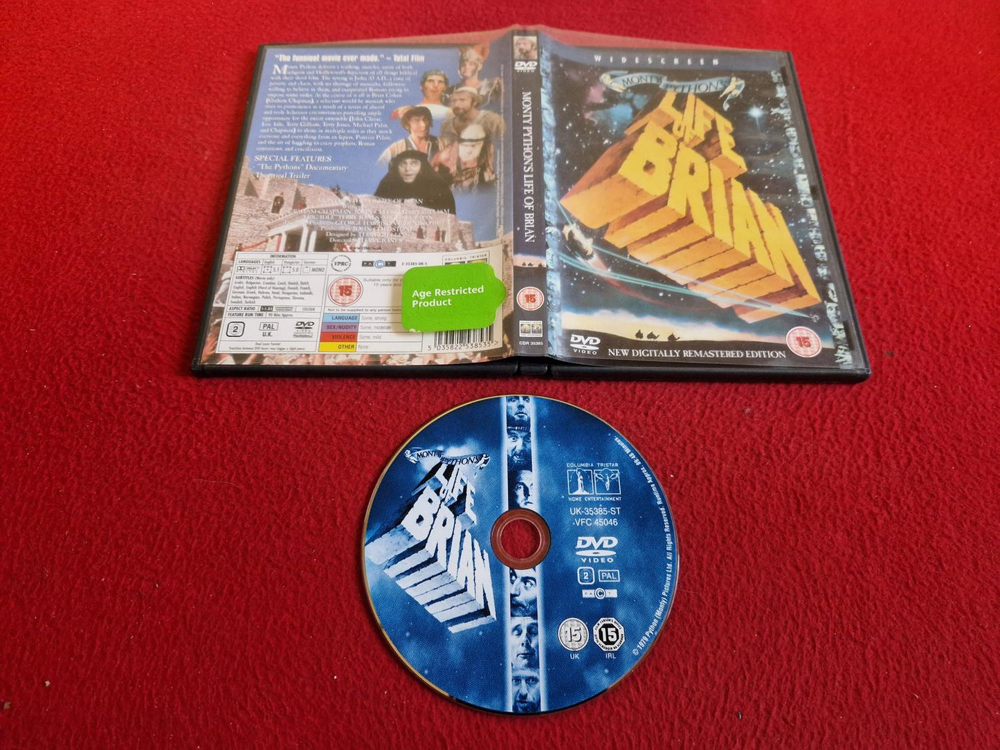 LIFE OF BRIAN DVD