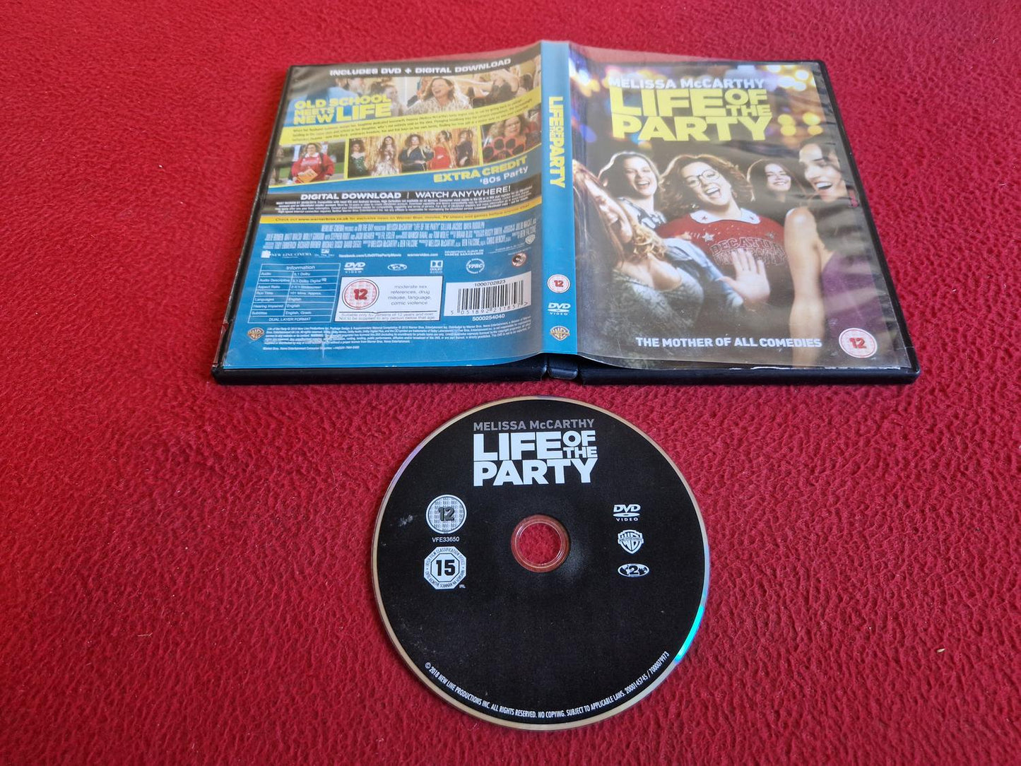LIFE OF THE PARTY DVD