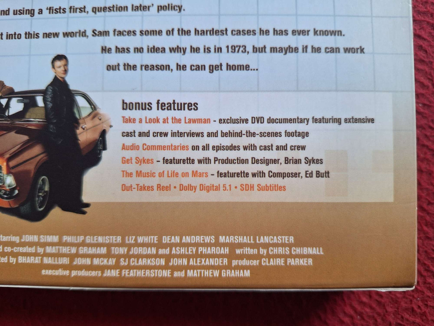 LIFE ON MARS SERIES 1 BOX DVD