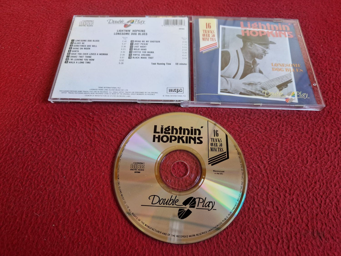 LIGHTNIN' HOPKINS LONESOME DOG BLUES CD