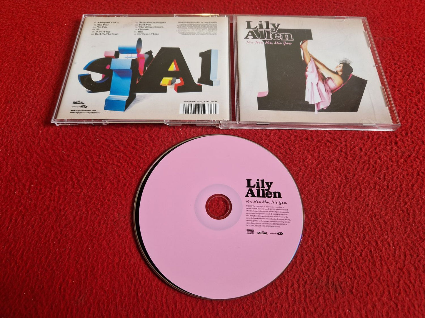 LILY ALLEN IT'S NOT ME, IT'S YOU CD