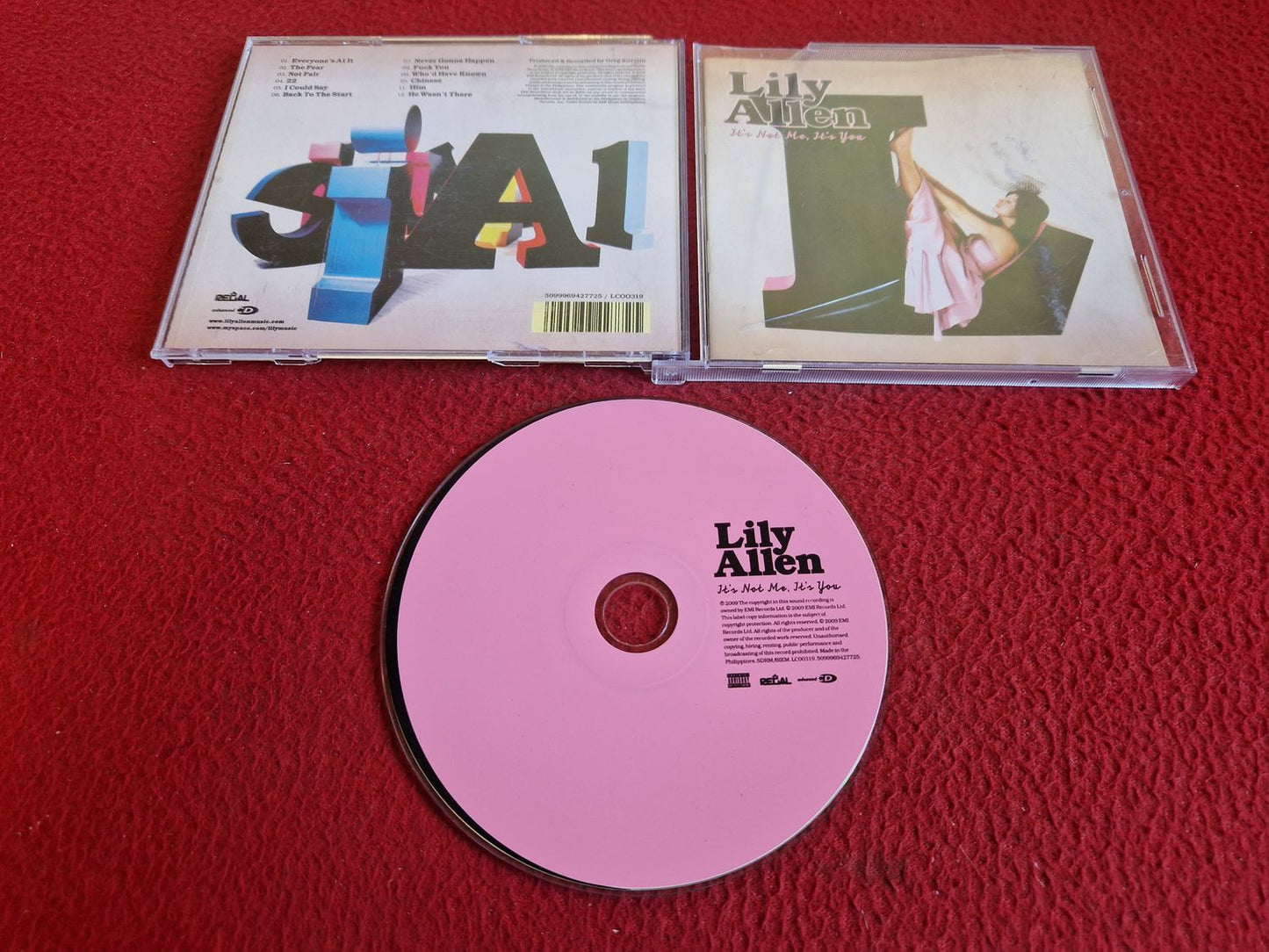 LILY ALLEN IT'S NOT ME IT'S YOU CD