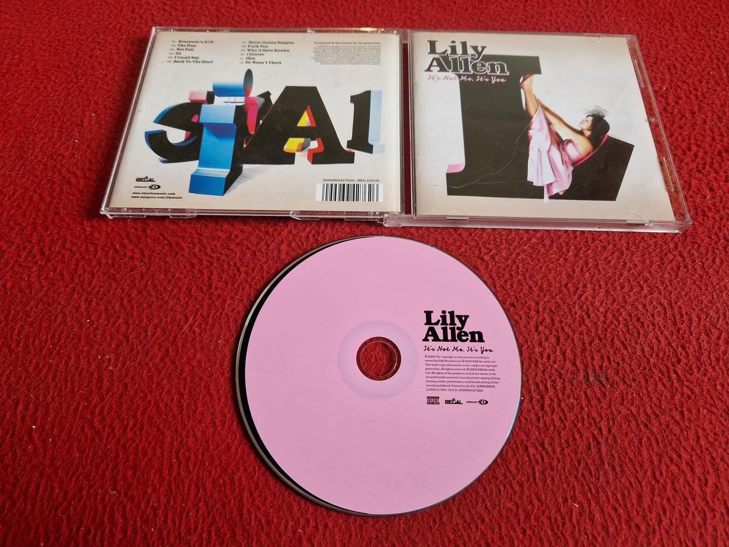 LILY ALLEN IT'S NOT ME, IT'S YOU CD
