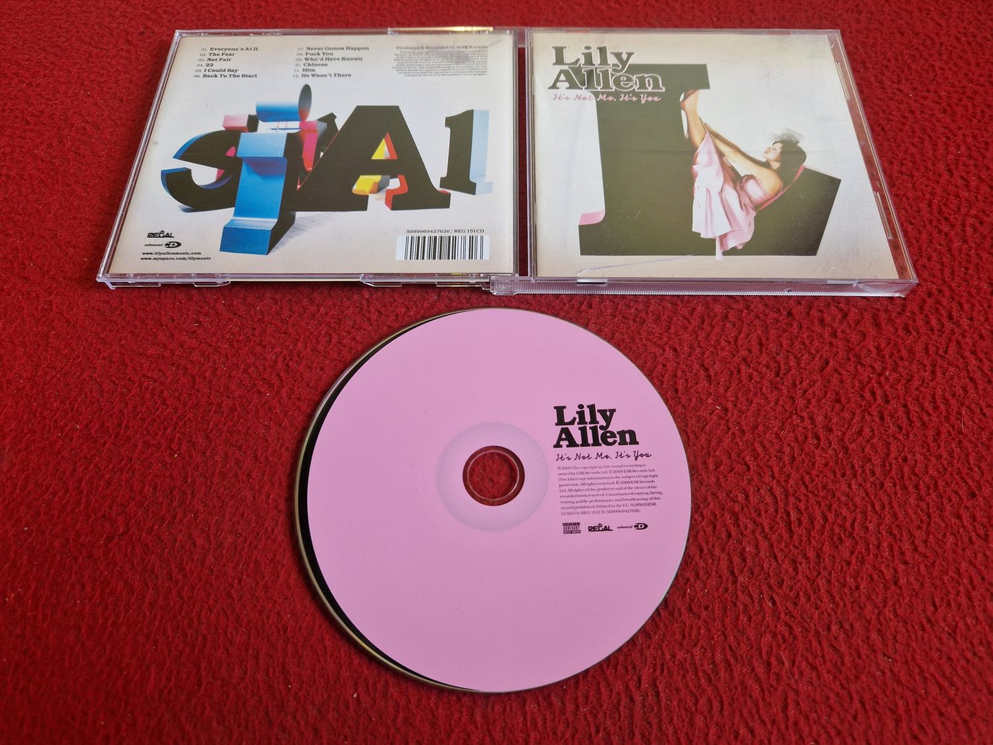 LILY ALLEN IT'S NOT ME IT'S YOU CD