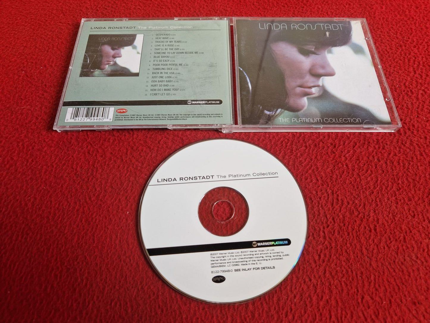LINDA RONSTADT THE PLATINUM COLLECTION CD