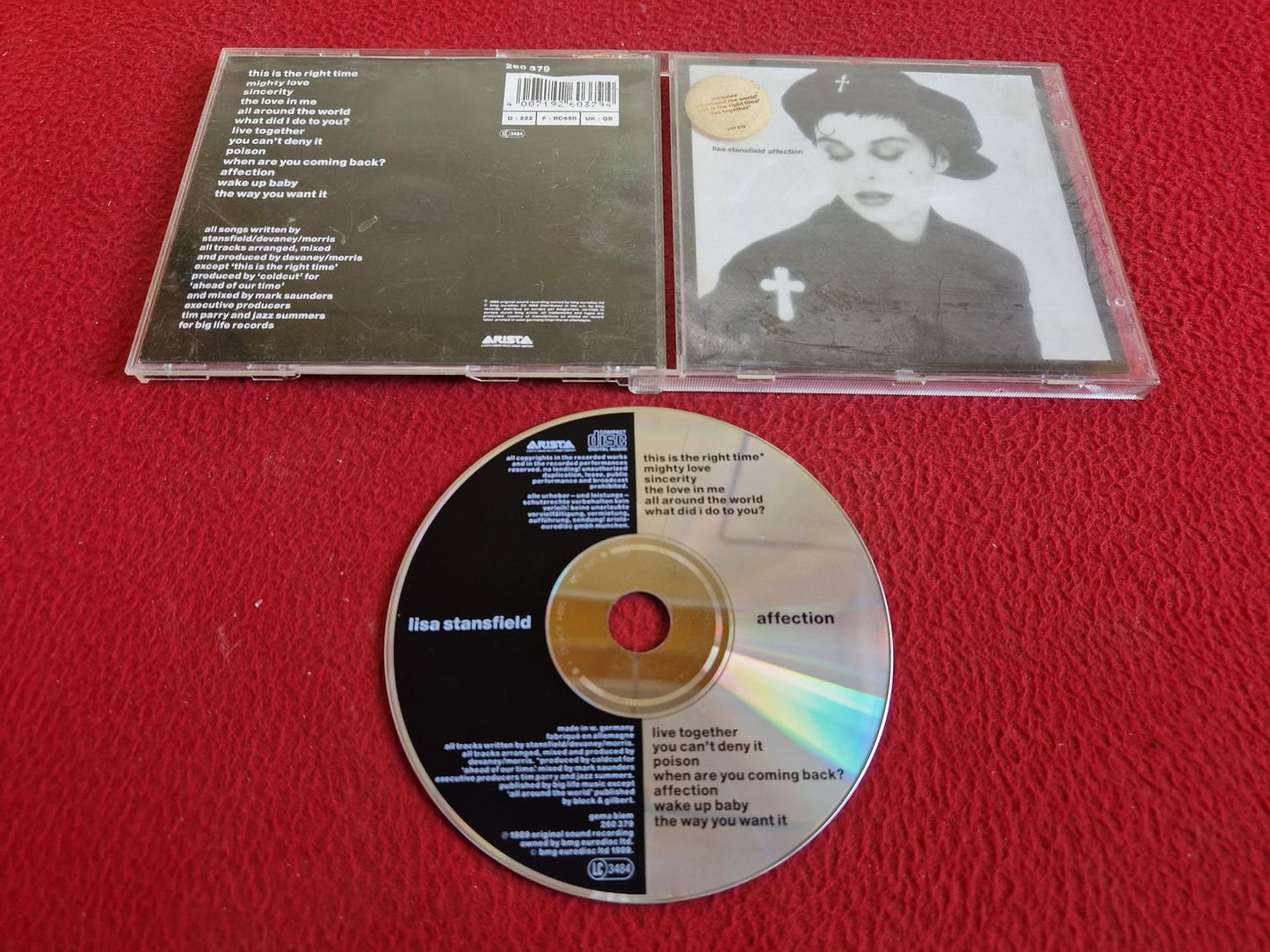 LISA STANSFIELD AFFECTION CD
