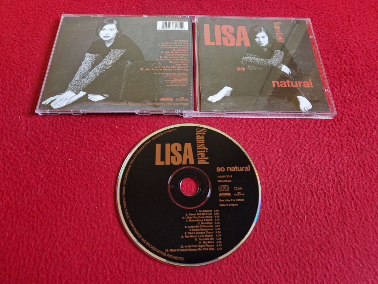 LISA STANSFIELD SO NATURAL CD