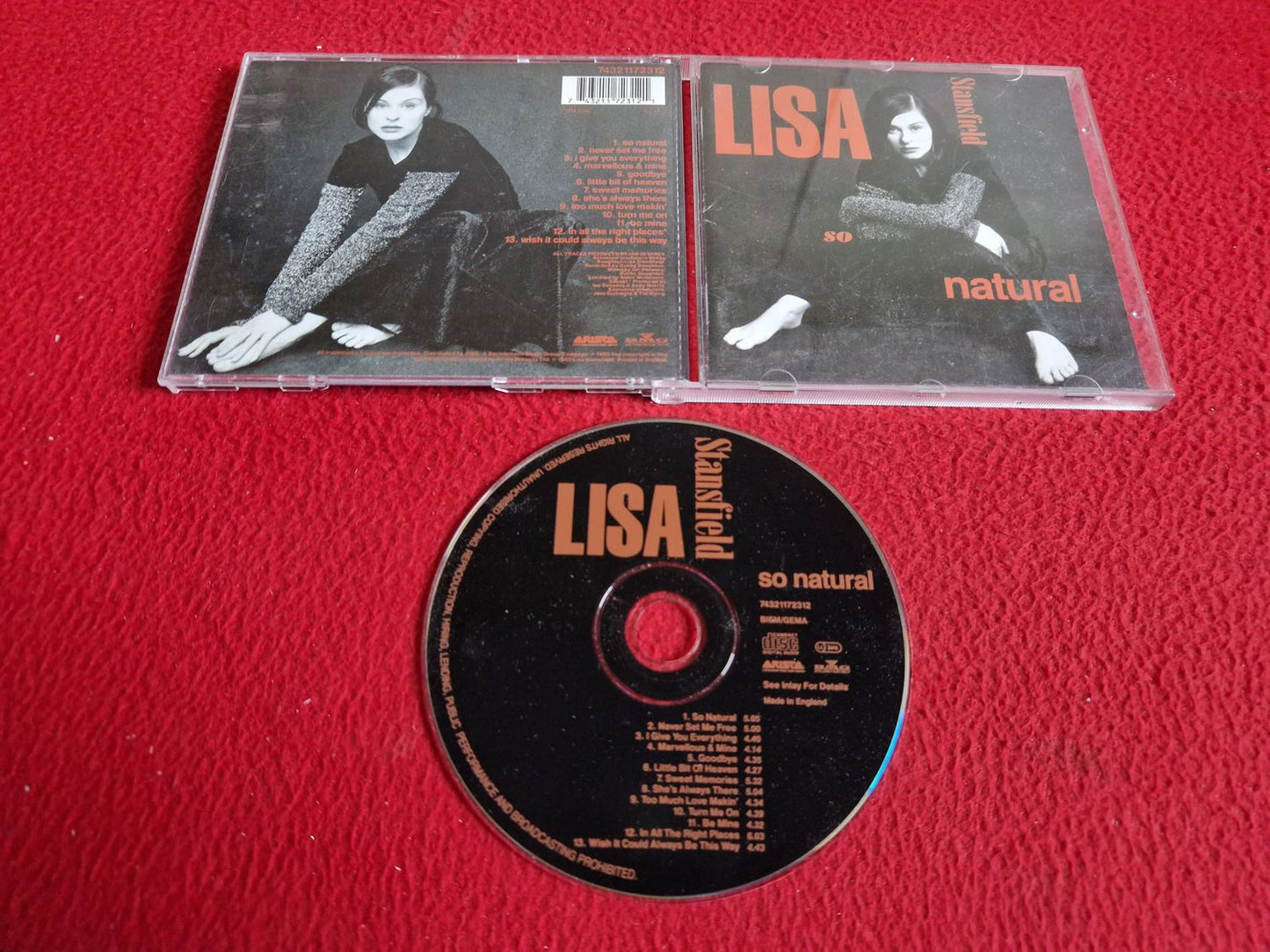 LISA STANSFIELD SO NATURAL CD