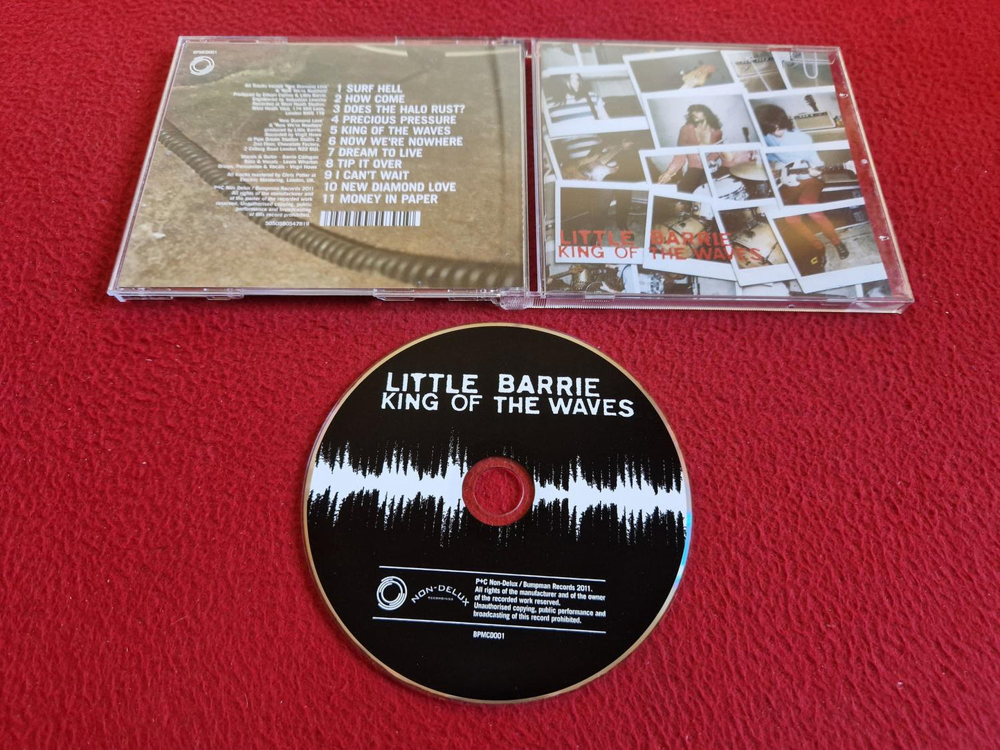 LITTLE BARRIE KING OF THE WAVES CD