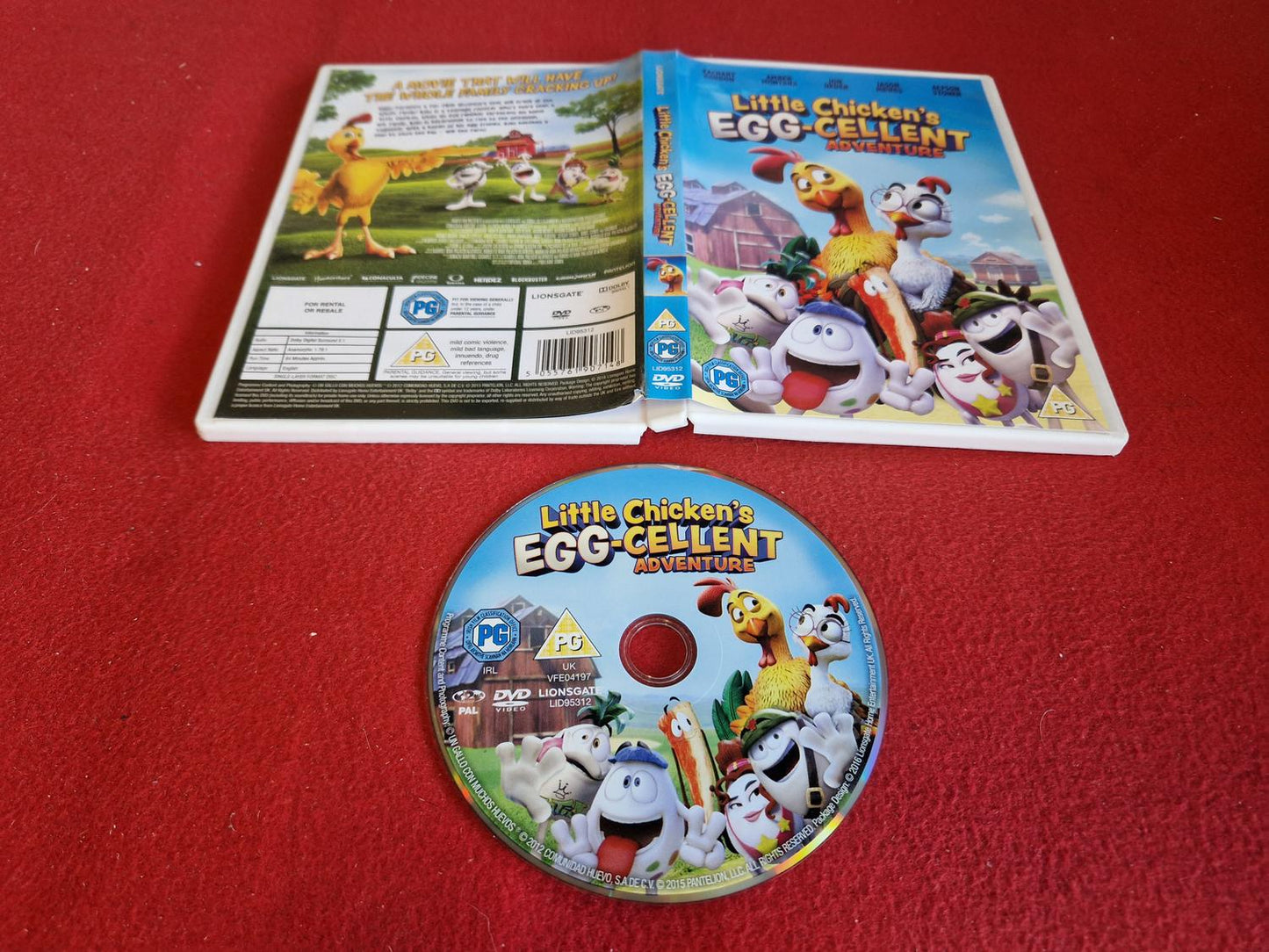 LITTLE CHICKEN'S EGG-CELLENT ADVENTURE till DVD